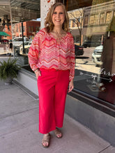 Stride Hi Rise Crop Wide Leg Belted Pants LM4157FS03