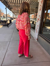 Stride Hi Rise Crop Wide Leg Belted Pants LM4157FS03
