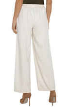 Wide Leg Trousers w Elastic Back Waist w 28.5" Inseam LM4665QR4
