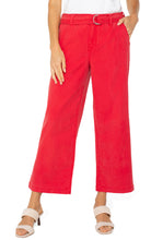 Stride Hi Rise Crop Wide Leg Belted Pants LM4157FS03