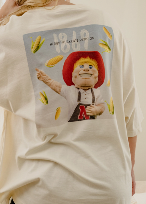 Nebraska Corn Huskers Version One Size Tee T3020