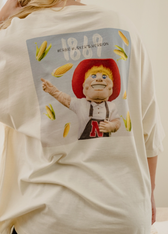 Nebraska Corn Huskers Version One Size Tee T3020