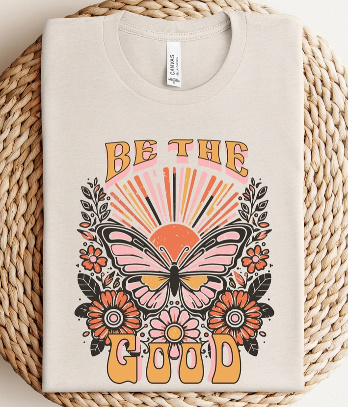 Be The Good Short Slv Graphic Tee