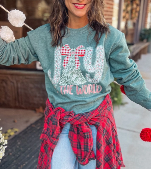 Joy To The World Graphic Sweatshirt