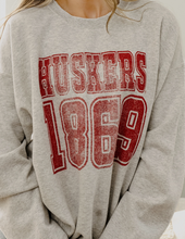 Nebraska Huskers Player Thrifted Sweatshirt M2907