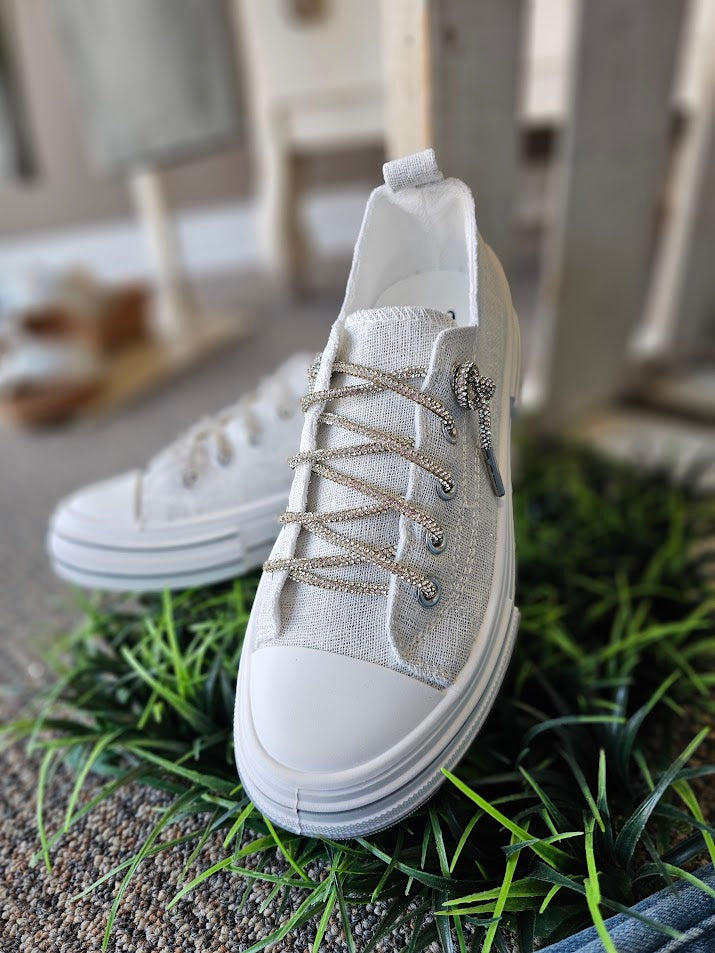 Aman Sparkle Tennis Shoes – Bow Arrow Boutique, Kearney, NE