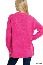 Melange Open Front Sweater Cardigan TW-2296