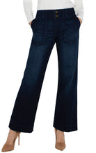 Hannah Flare Jeans w 30" Inseam w Front Sewn On Pockets LM4122A4