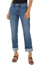 Marley Girlfriend Med Wash Cuffed 27" or 30" Jeans LM5158EF