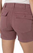 Liverpool Solid Color Utility Shorts w Flap Pocket w 4.5" Inseam LM9116L12
