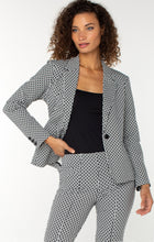 Unlined Batik Print Fitted Blazer LM1601M42P96
