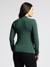 Liz Super Soft Long Slv Mock Neck Tee T2316