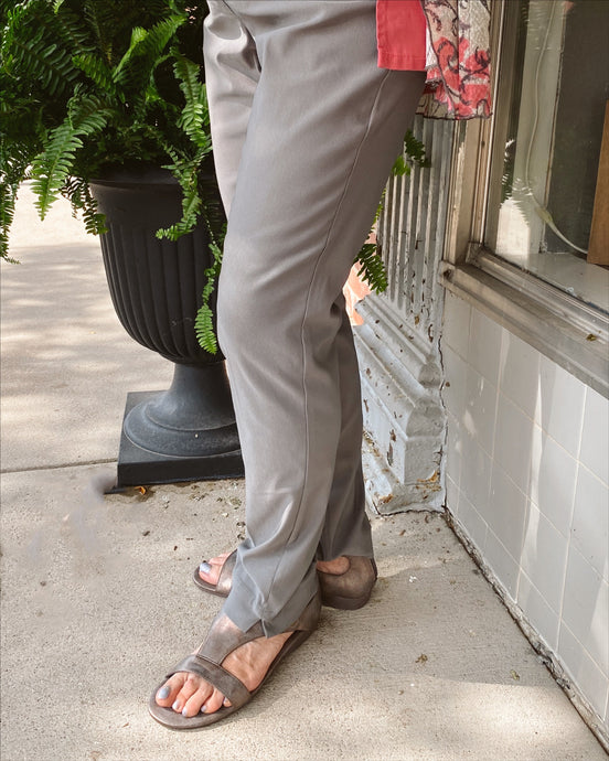 Pull On Ankle Pant w Real Front & Back Pockets M30719PM