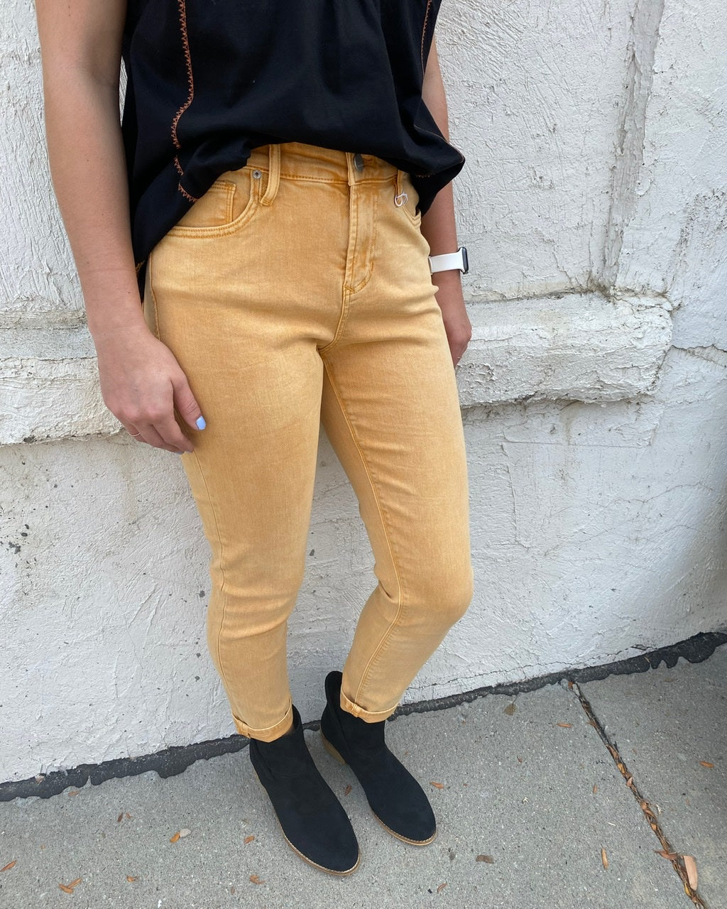 DJD Gisele Colored High Waisted Skinny Jeans