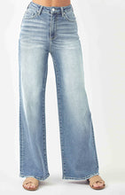 High Rise Wide Flare Leg Jeans RDP5120-N